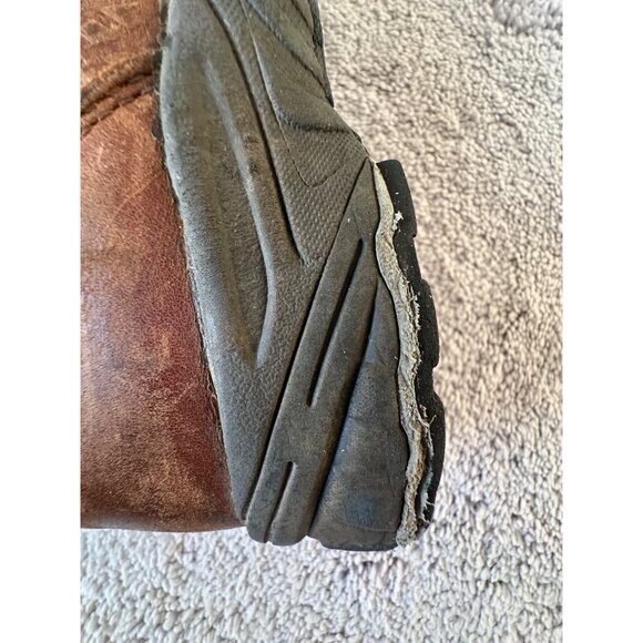 Vasque Vibram Mens Hiking Boots Size 7M Brown/Black Leather Lace Up 716M - Picture 5 of 13